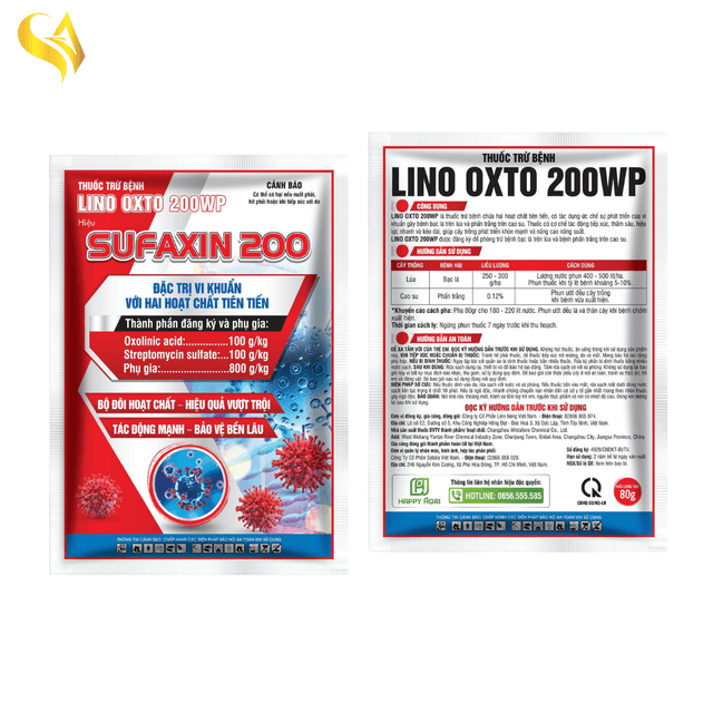 LINO OXTO 200WP - SUFAXIN 200 - 80GR