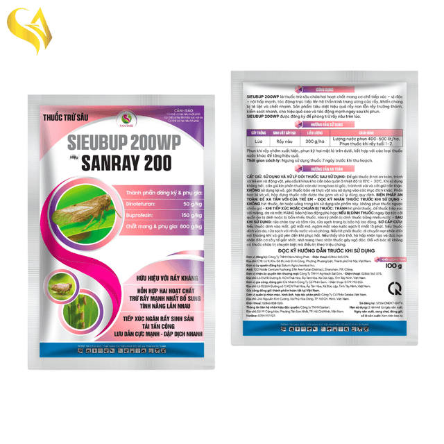 SIEUBUP 200WP - SANRAY 200 - 100GR
