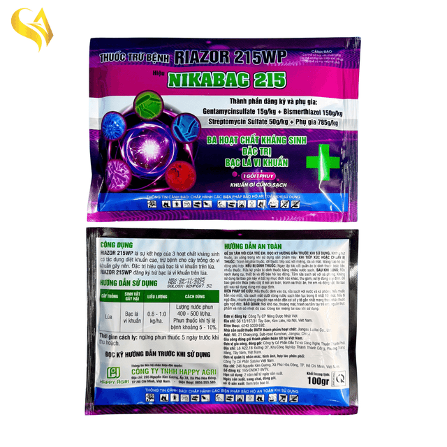 RIAZOR 215WP - NIKABAC 215 - 100GR