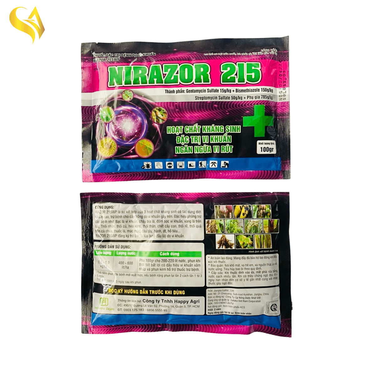 RIAZOR 215WP - NIRAZOR 215 - 100GR