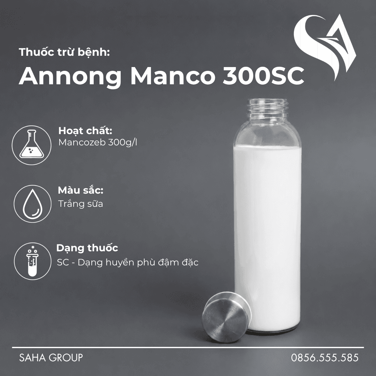 Thuốc Trừ Bệnh Annong Manco 300SC