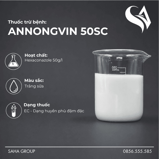 Thuốc trừ bệnh ANNONGVIN 50SC
