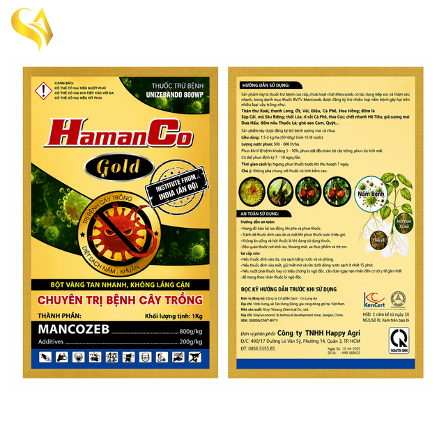 UNIZEBANDO 800WP - HAMANCO GOLD - 1KG