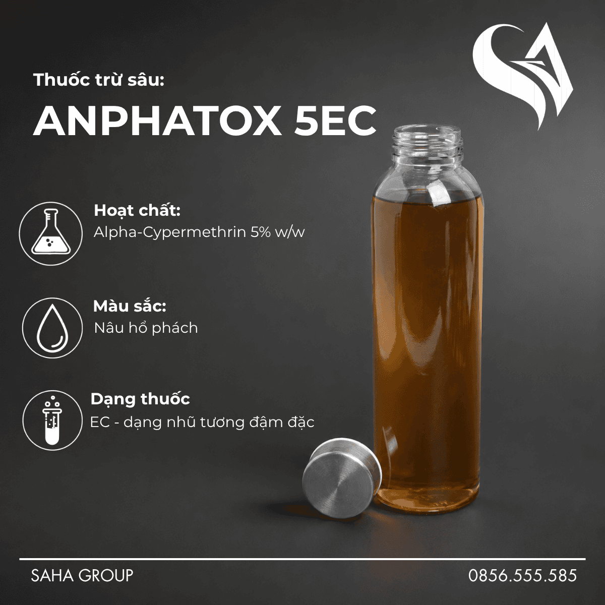 Thuốc trừ sâu ANPHATOX 5EC