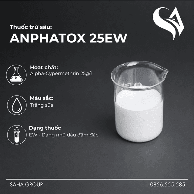Thuốc trừ sâu ANPHATOX 25EW