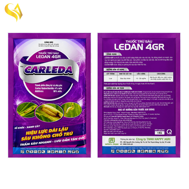 LEDAN 4GR - CARLEDA - 1KG DẠNG VIÊN CÁT