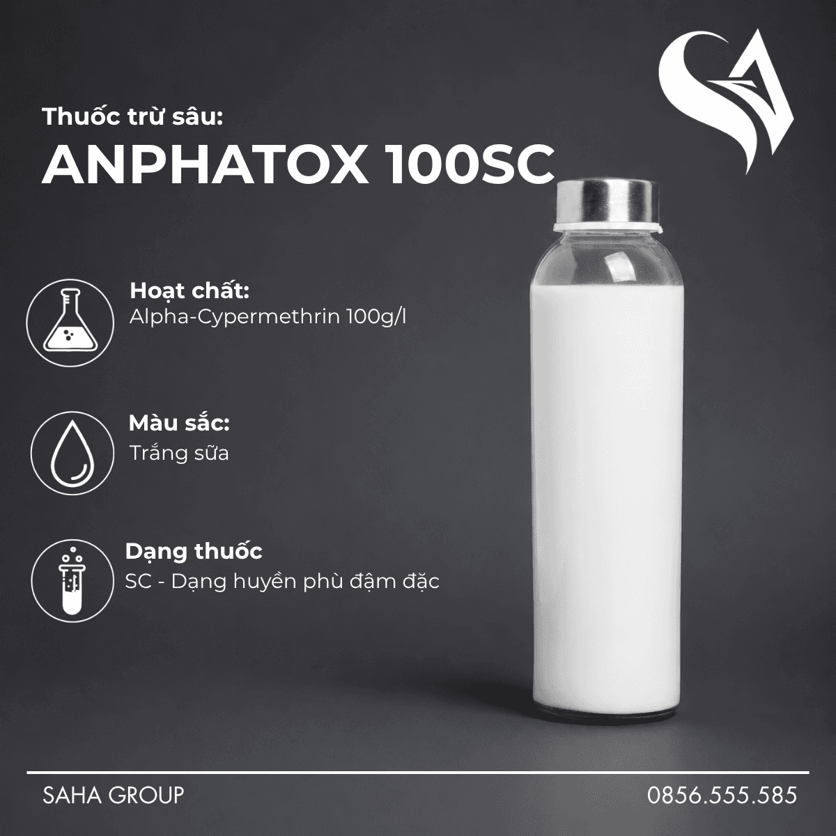 Thuốc trừ sâu ANPHATOX 100SC