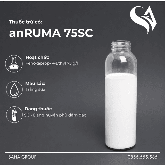 Thuốc trừ cỏ anRUMA 75SC