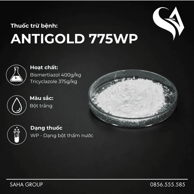 Thuốc trừ bệnh ANTIGOLD 775WP
