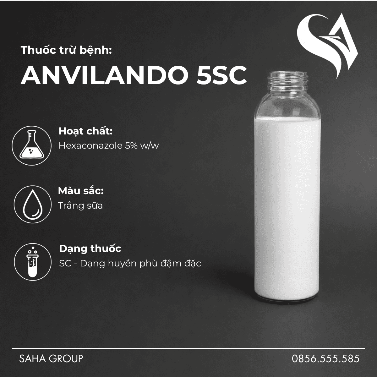 Thuốc Trừ Bệnh ANVILANDO 5SC