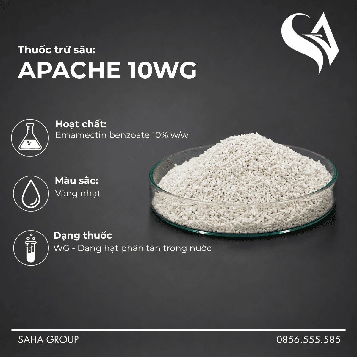 Thuốc trừ sâu APACHE 10WG