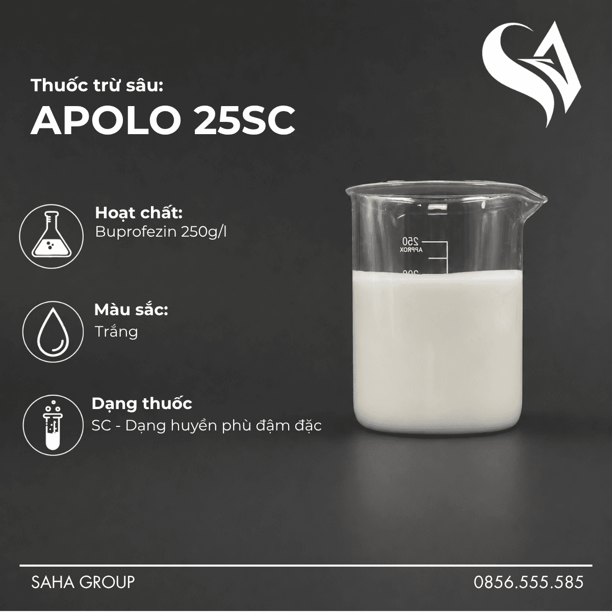 Thuốc trừ sâu APOLO 25SC