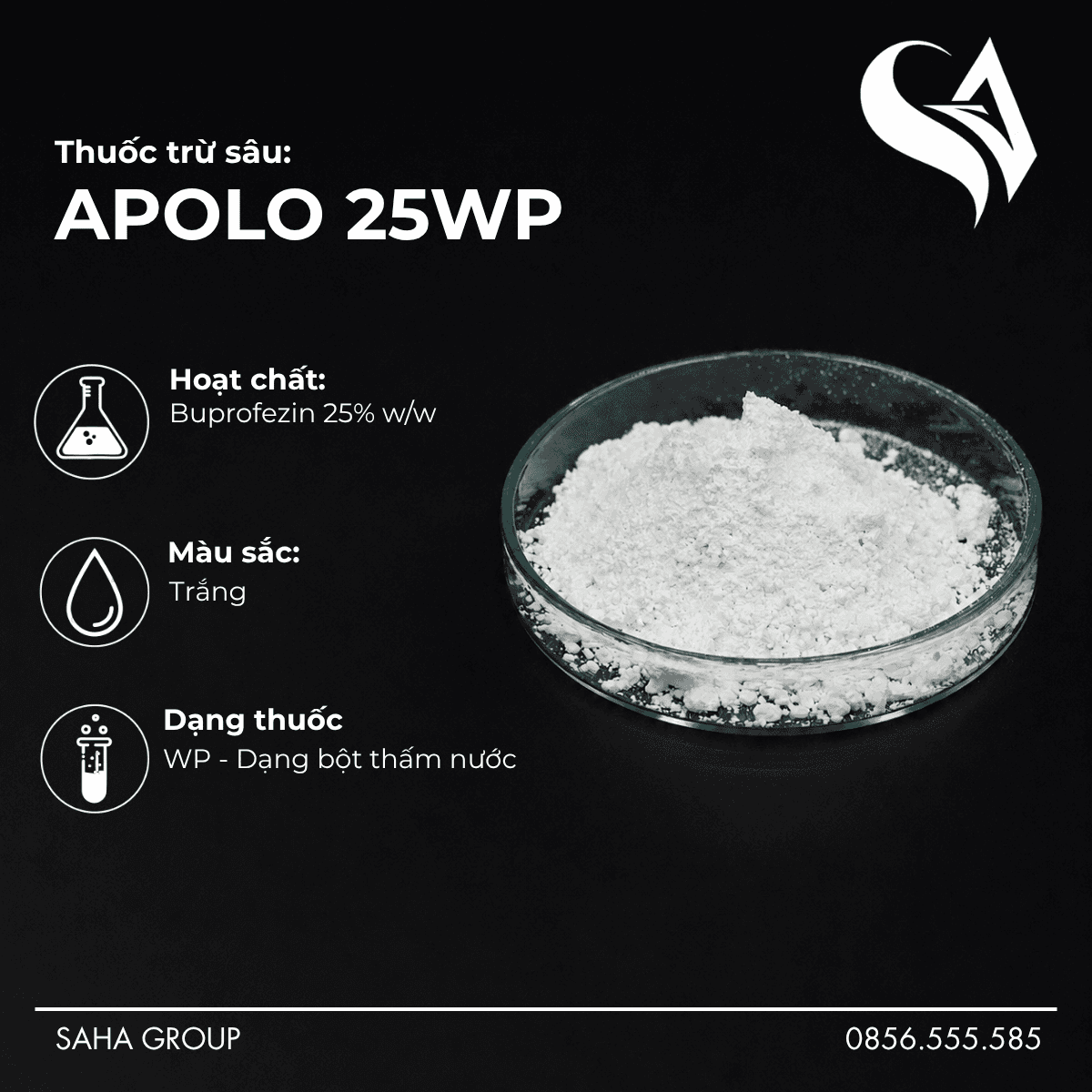 Thuốc trừ sâu APOLO 25WP