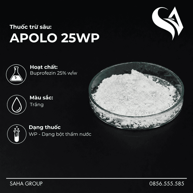 Thuốc trừ sâu APOLO 25WP