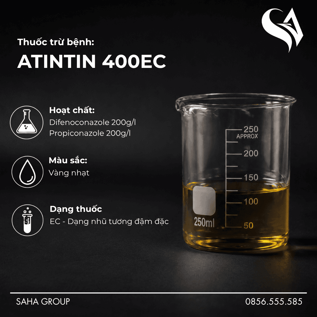 Thuốc trừ bệnh ATINTIN 400EC