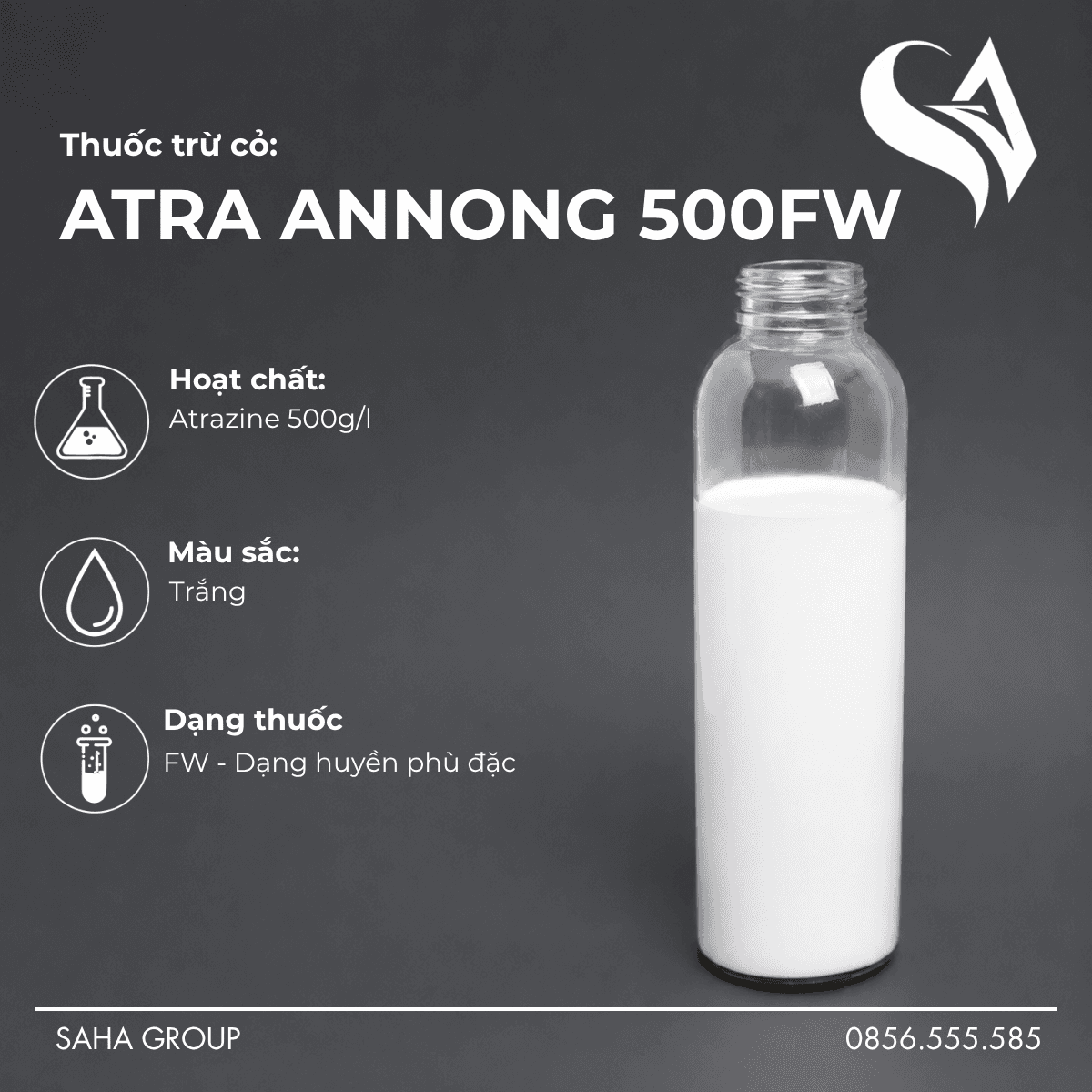Thuốc trừ cỏ ATRA ANNONG 500FW
