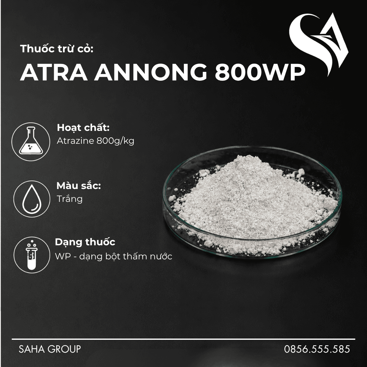 Thuốc trừ cỏ ATRA ANNONG 800WP