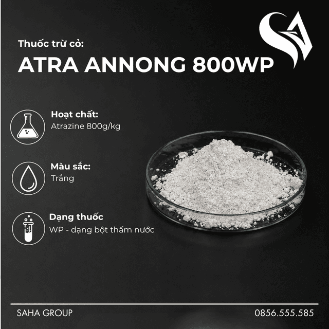 Thuốc trừ cỏ ATRA ANNONG 800WP