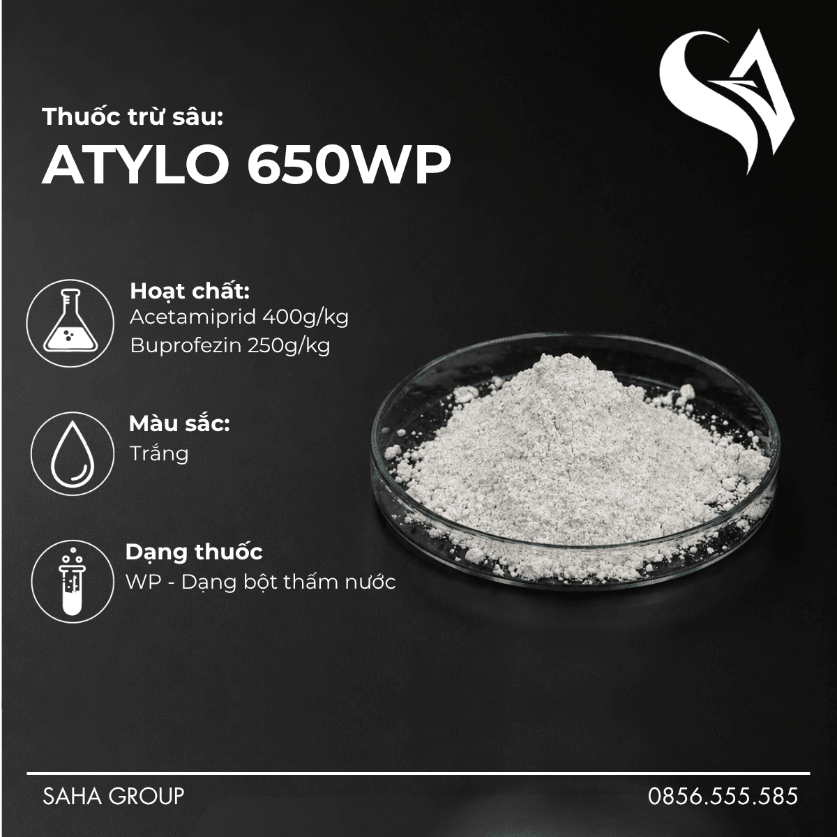 Thuốc trừ sâu ATYLO 650WP