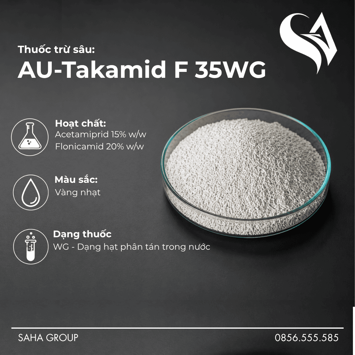 Thuốc trừ sâu AU-TAKAMID F 35WG
