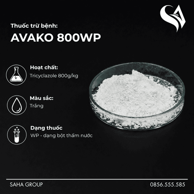 Thuốc trừ bệnh AVAKO 800WP