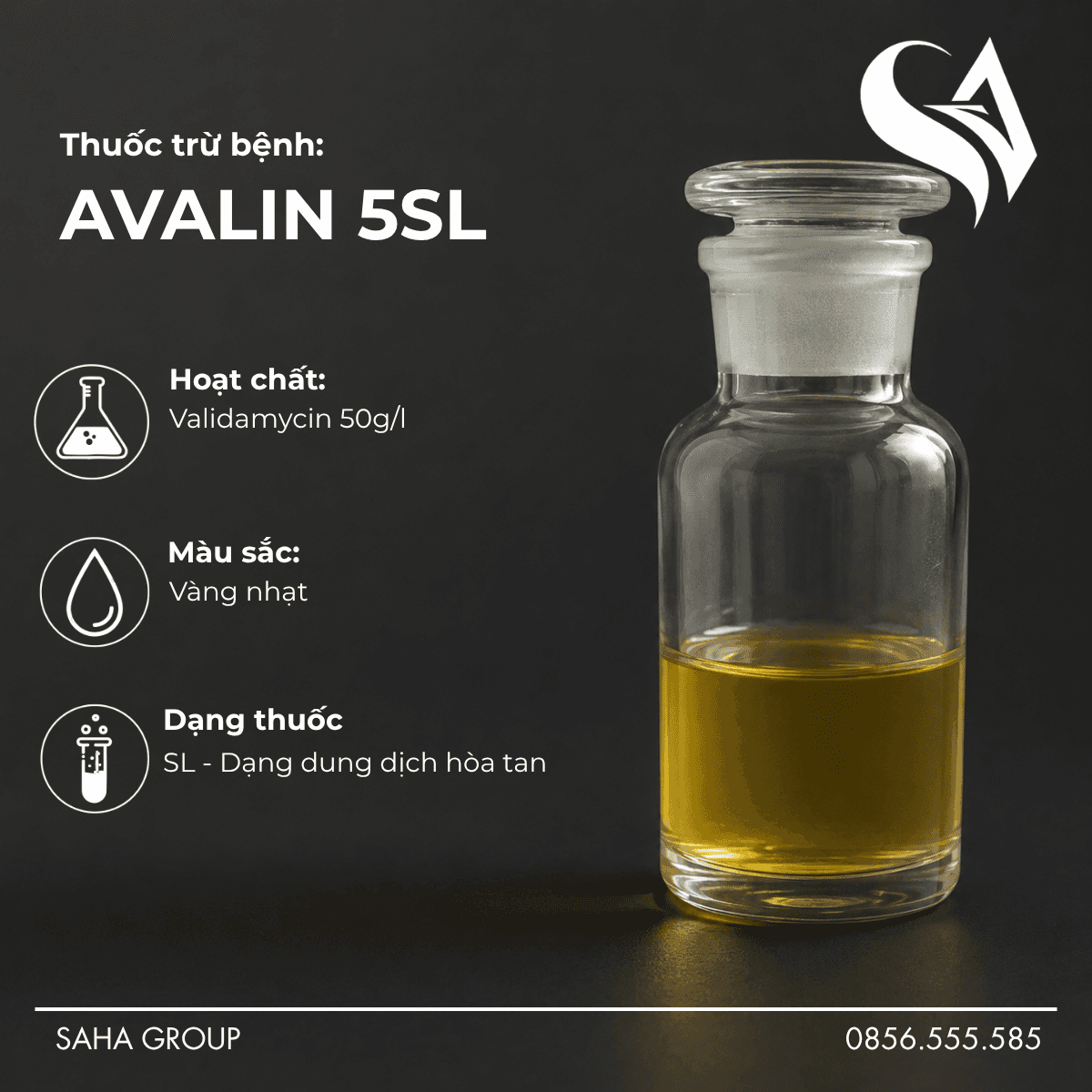 Thuốc trừ bệnh AVALIN 5SL