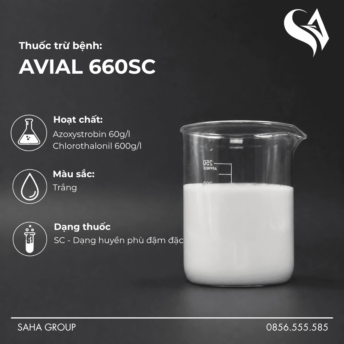 Thuốc trừ bệnh AVIAL 660SC