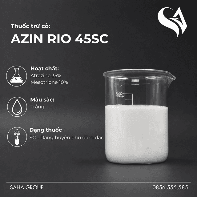 Thuốc trừ cỏ AZIN RIO 45SC