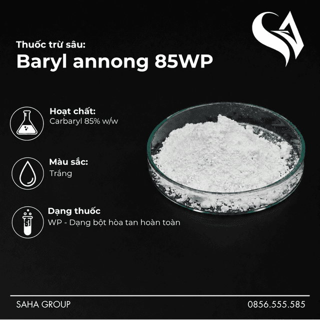 Thuốc trừ sâu Baryl annong 85WP