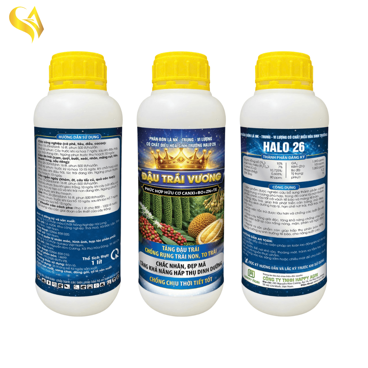 HALO 26 - ĐẬU TRÁI VƯƠNG - 1L