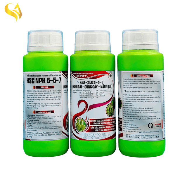 HSC NPK 5-5-7 - KALI+SILIC 5-5-7 - 500ML