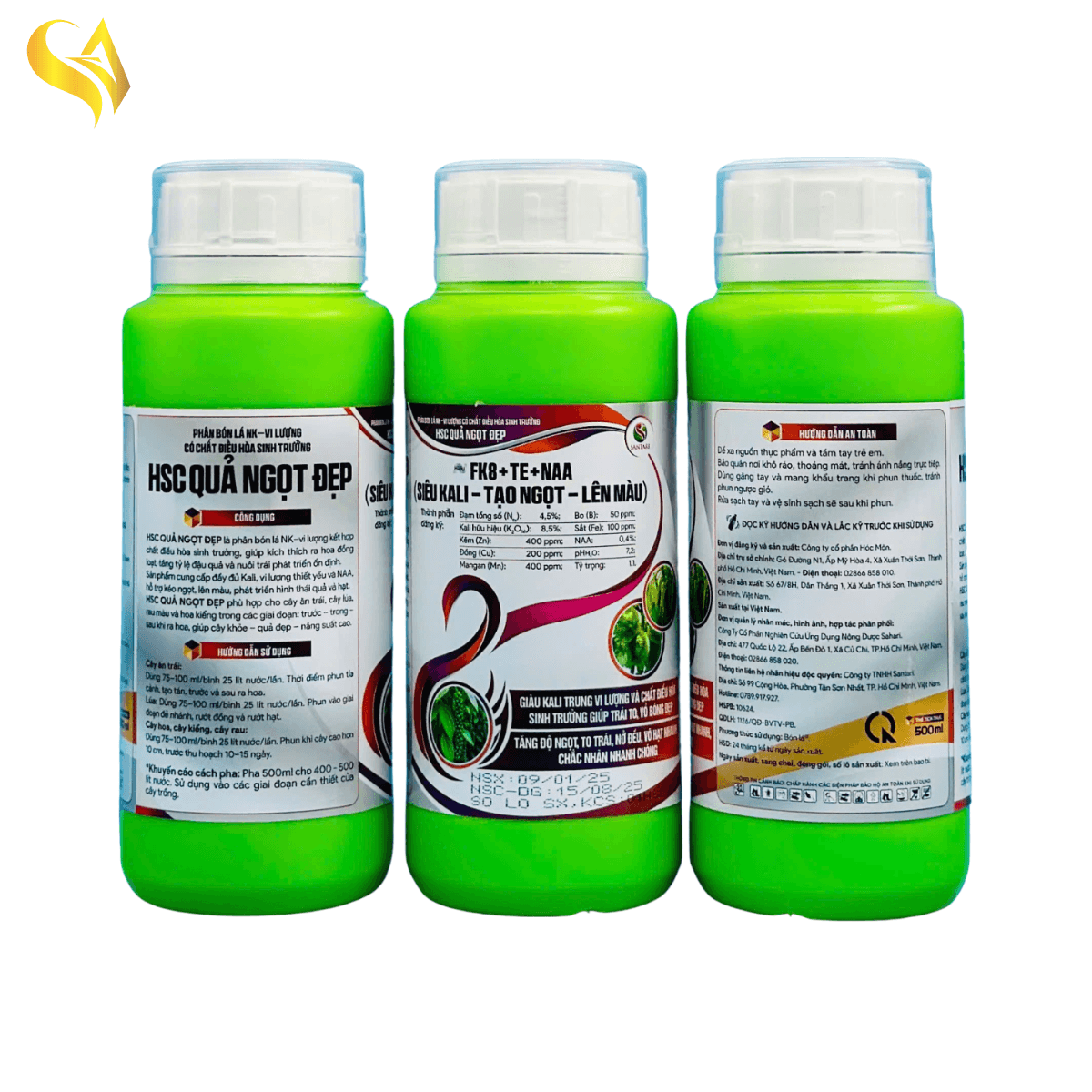 HSC QUẢ NGỌT ĐẸP - FK8+TE+NAA - 500ML