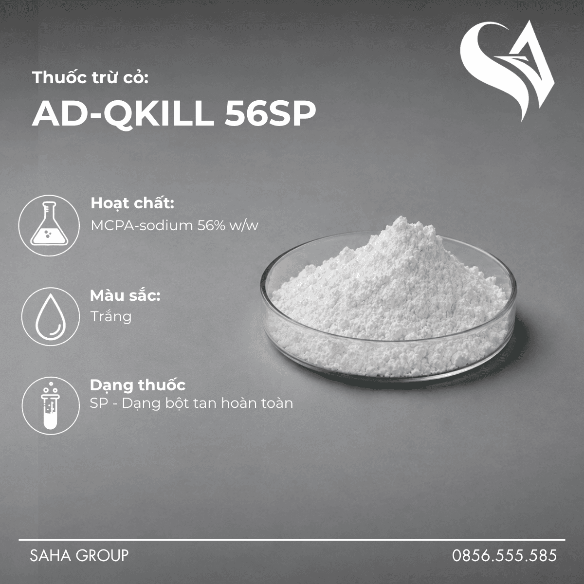 Thuốc Trừ Cỏ AD-QKILL 56SP