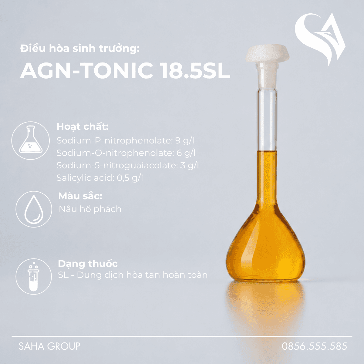 Thuốc Điều Hòa Sinh Trưởng AGN-TONIC 18.5SL