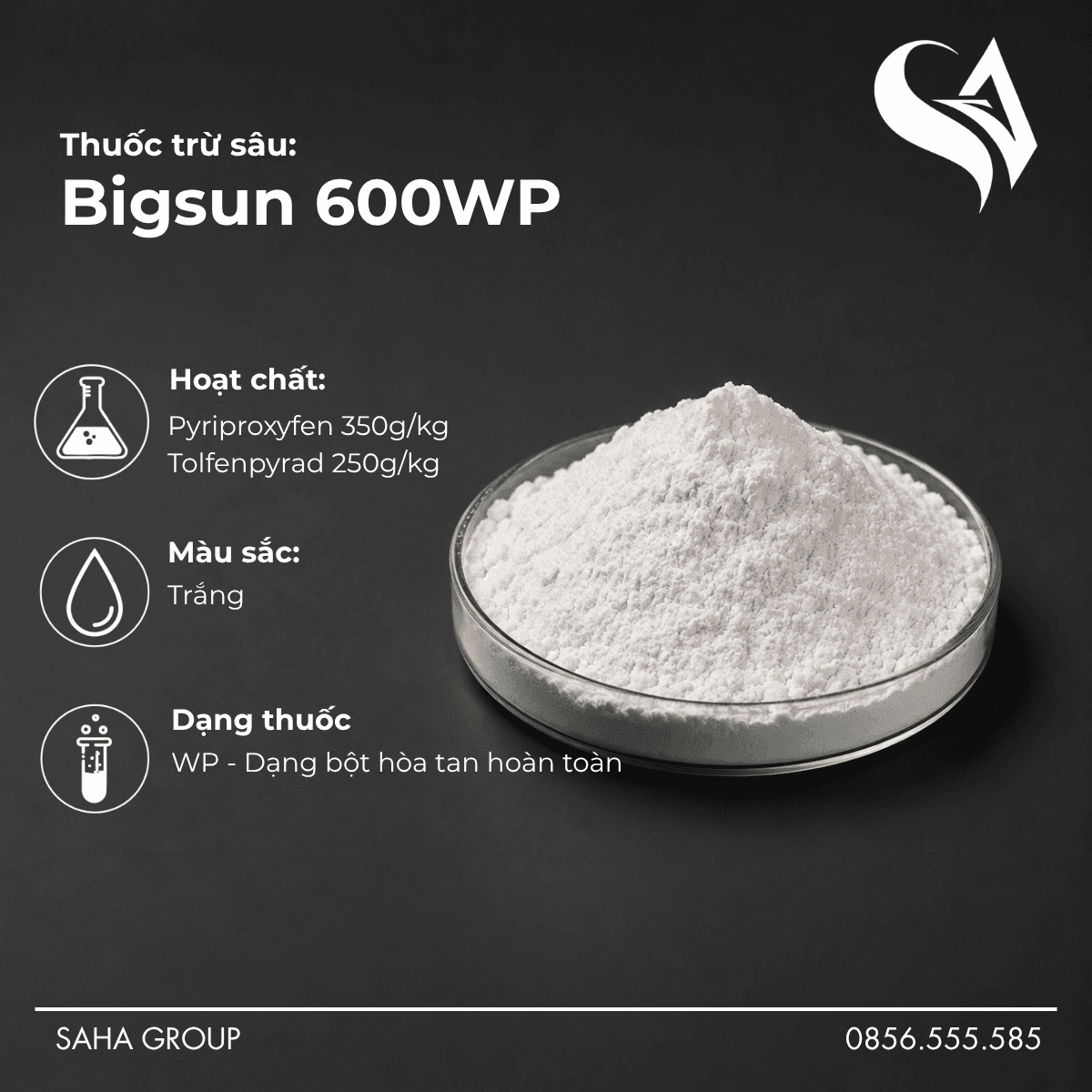 Thuốc trừ sâu Bigsun 600WP