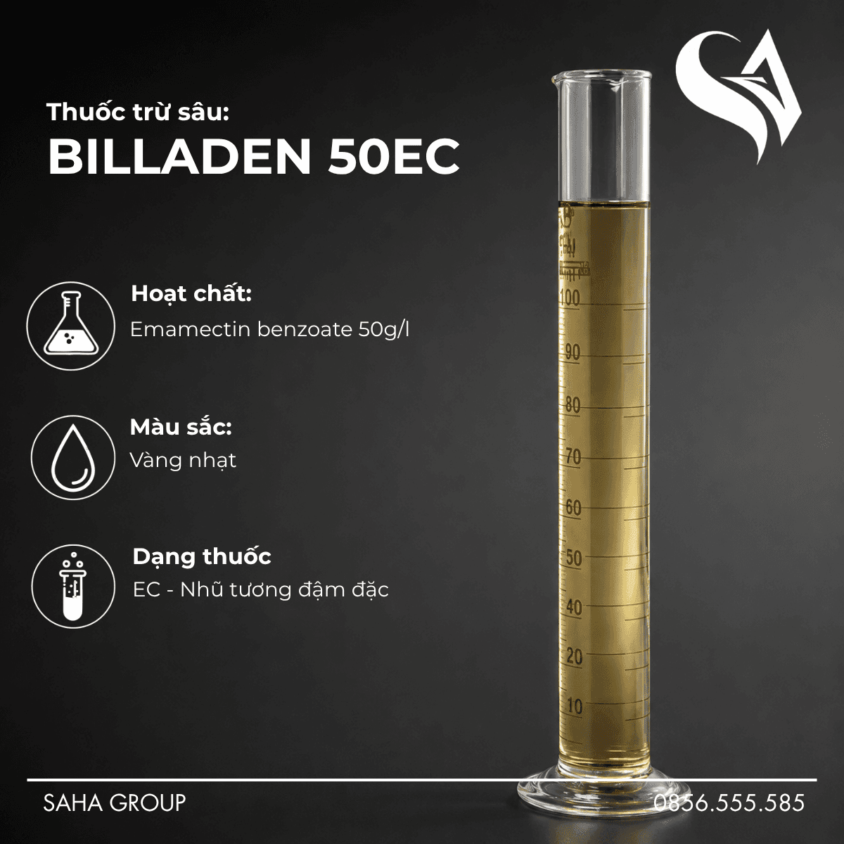 Thuốc trừ sâu BILLADEN 50EC