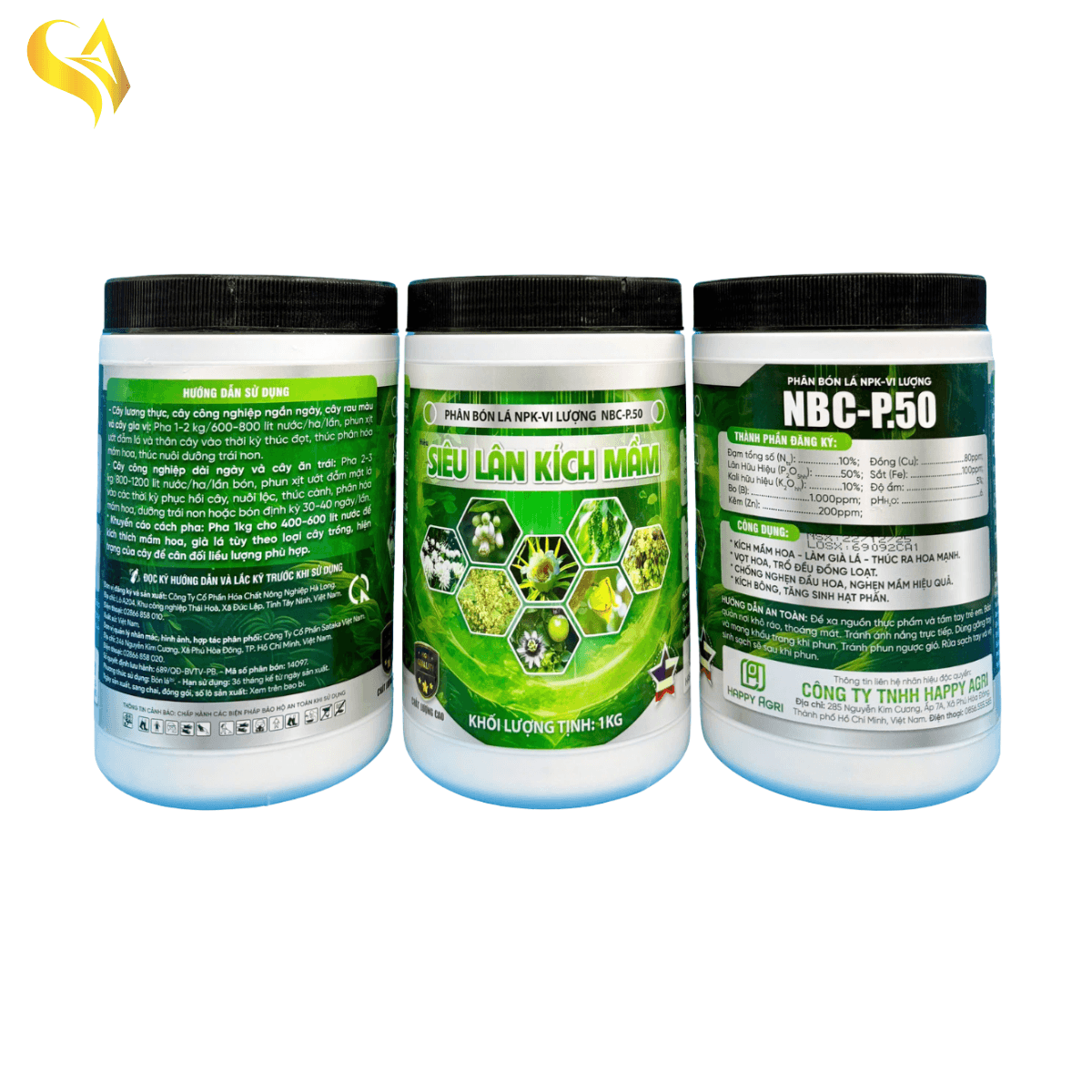 NBC-P.50 - SIÊU LÂN KÍCH MẦM - 1KG