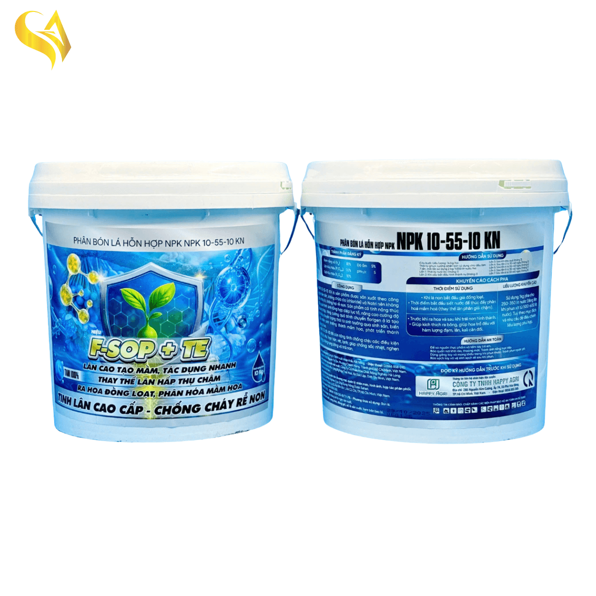 NPK 10-55-10 KN - F-SOP+TE - 10KG