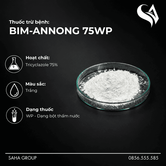 Thuốc trừ bệnh BIM-ANNONG 75WP