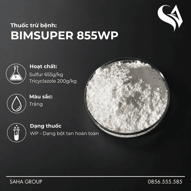 Thuốc trừ bệnh BIMSUPER 855WP