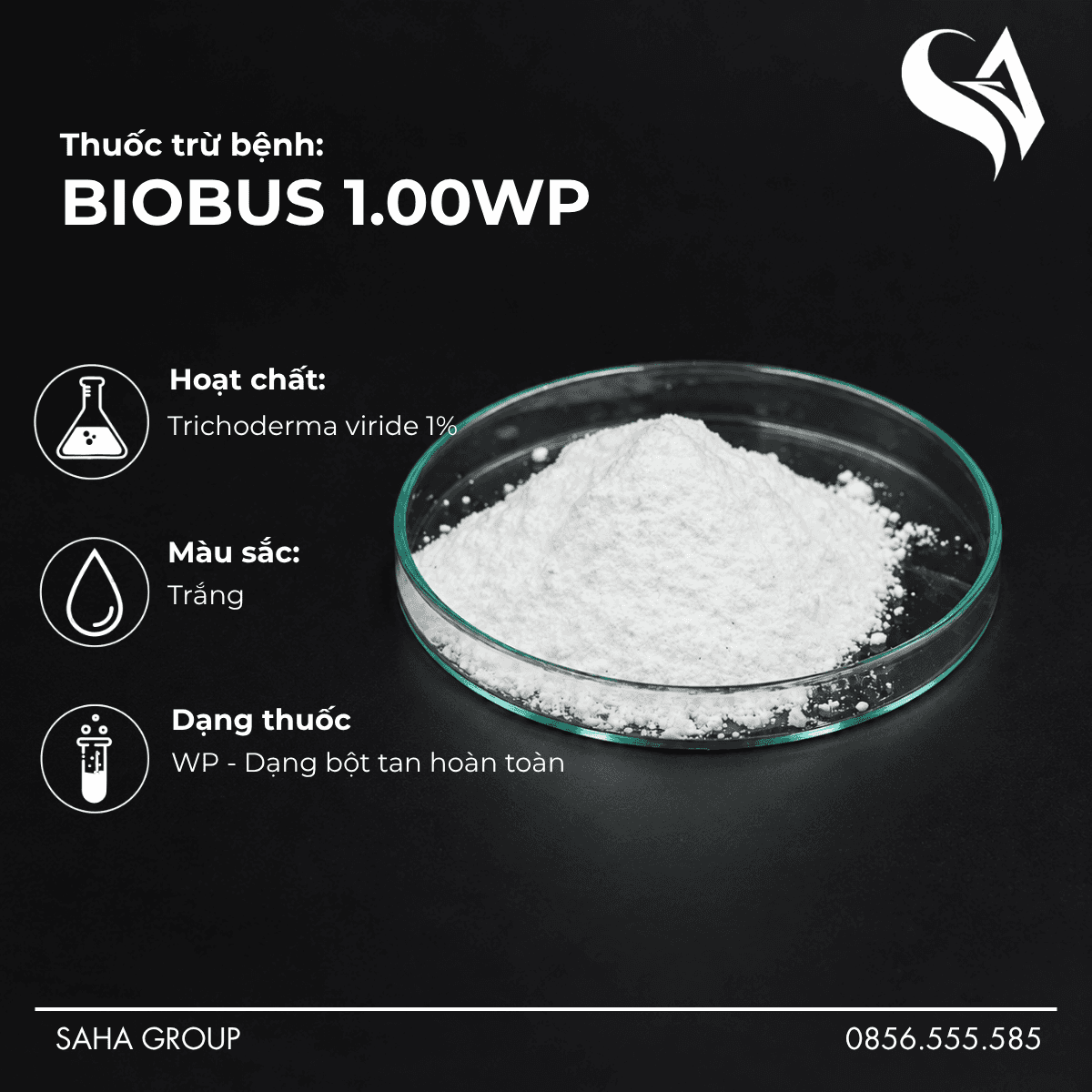 Thuốc trừ bệnh BIOBUS 1.00WP