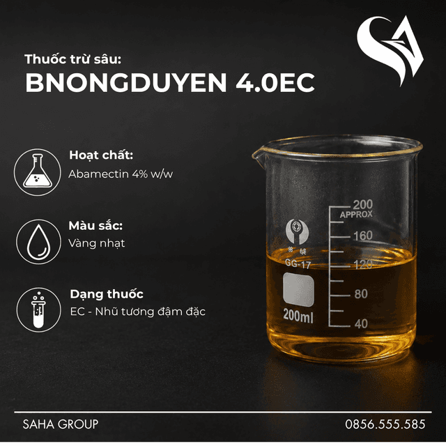 Thuốc trừ sâu BNONGDUYEN 4.0EC
