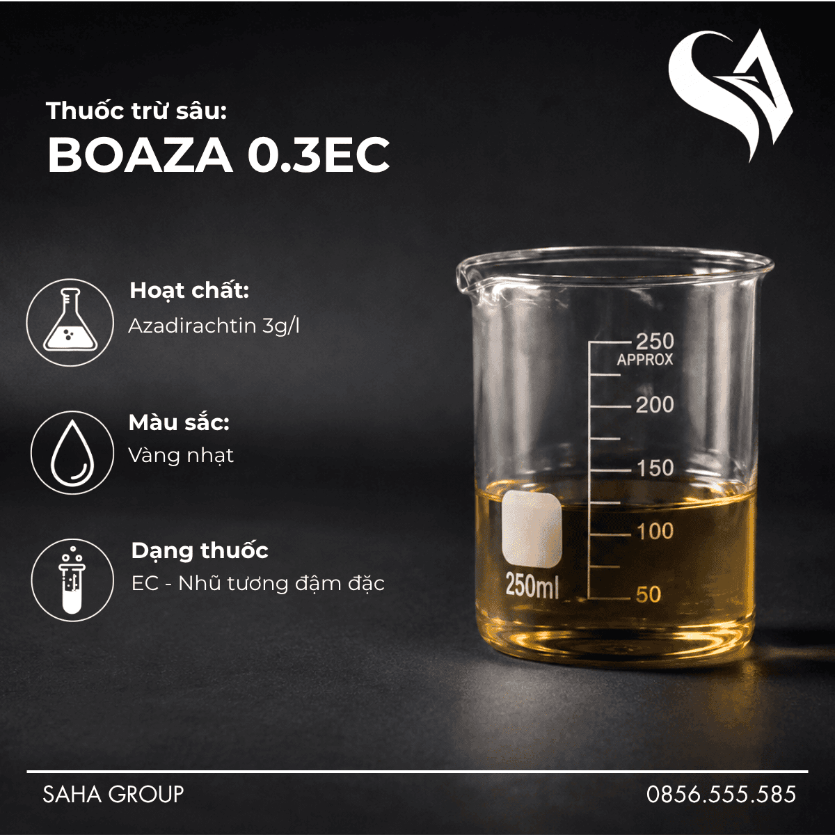 Thuốc trừ sâu BOAZA 0.3EC
