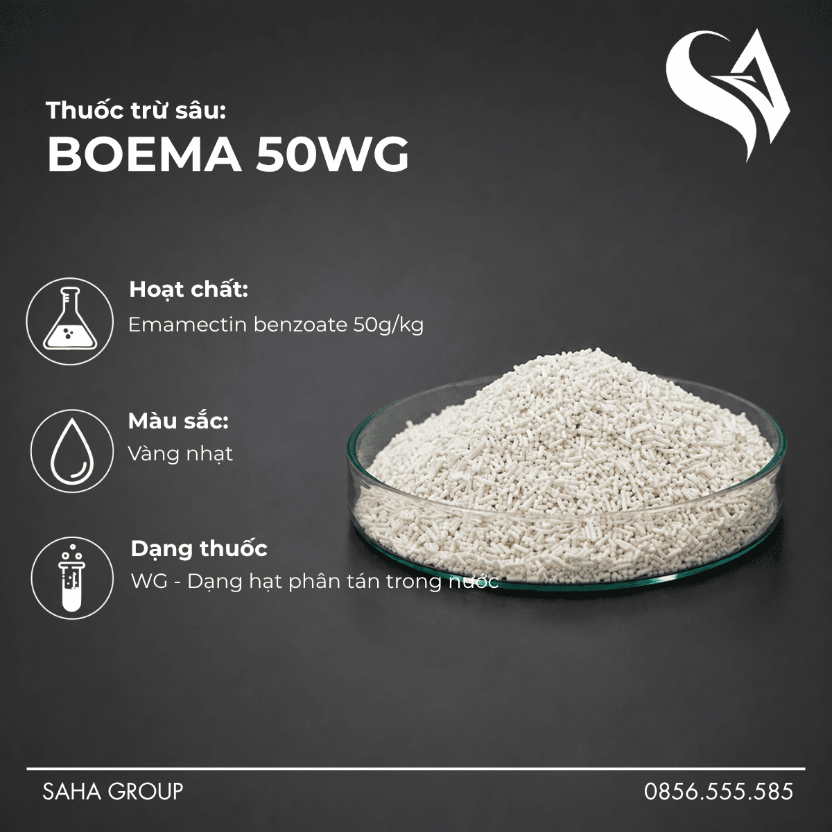 Thuốc trừ sâu BOEMA 50WG