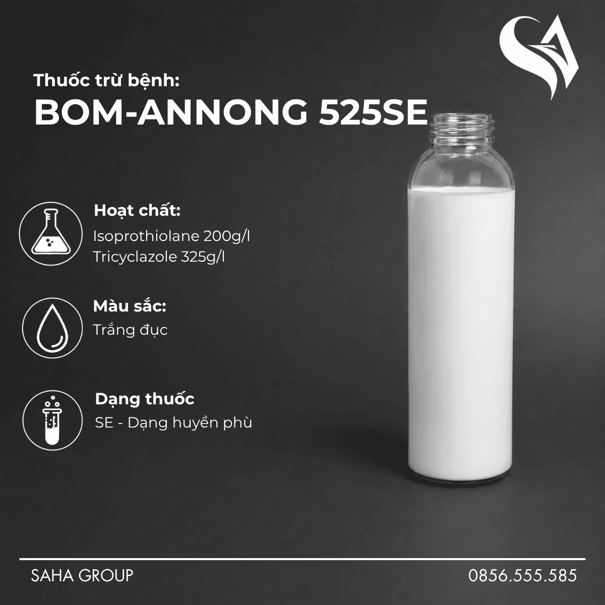 Thuốc trừ bệnh BOM-ANNONG 525SE