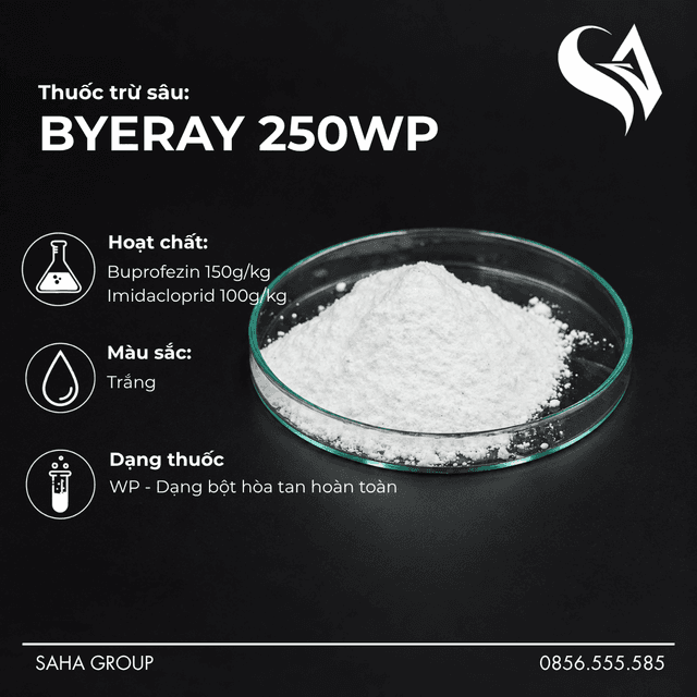 Thuốc trừ sâu BYERAY 250WP