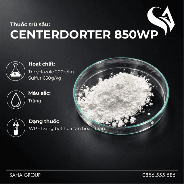 Thuốc trừ bệnh CENTERDORTER 850WP