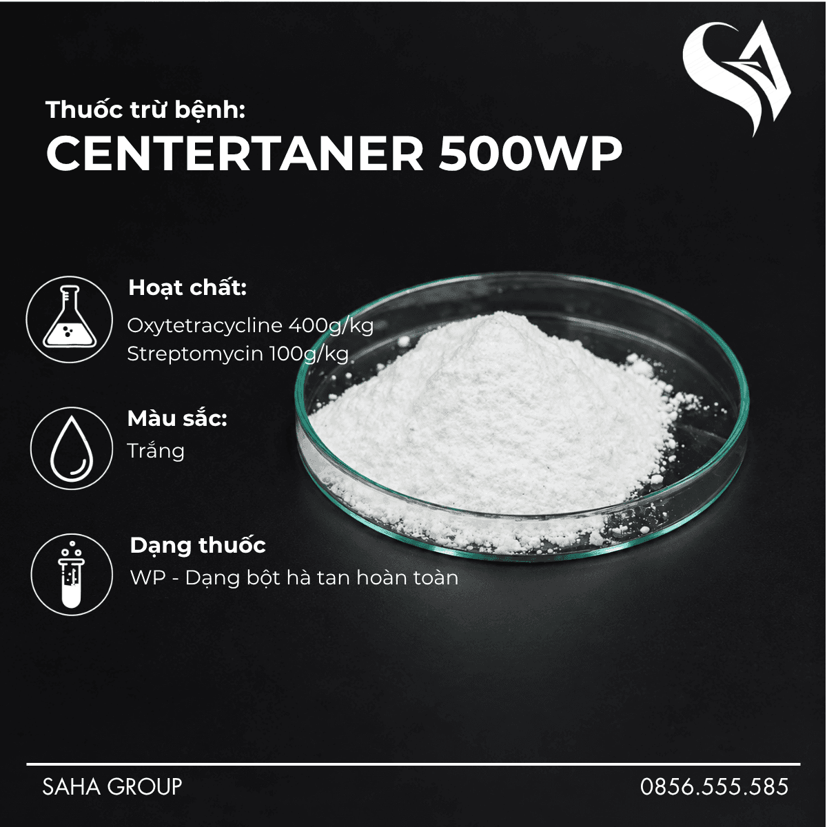 Thuốc trừ bệnh CENTERTANER 500WP