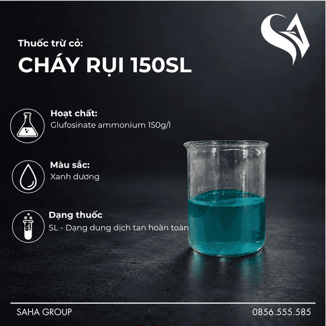 Thuốc trừ cỏ CHÁY RỤI 150SL