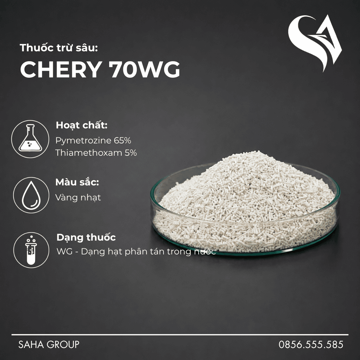 Thuốc trừ sâu CHERY 70WG